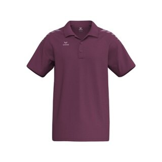 Erima Sport Polo CMPT Wings (cotton blend, comfortable fit) burgundy men's