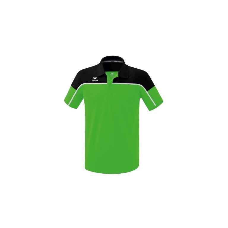 Erima Sport Polo Change (100% recycled Polyester, quick-drying functional material) green/black Men