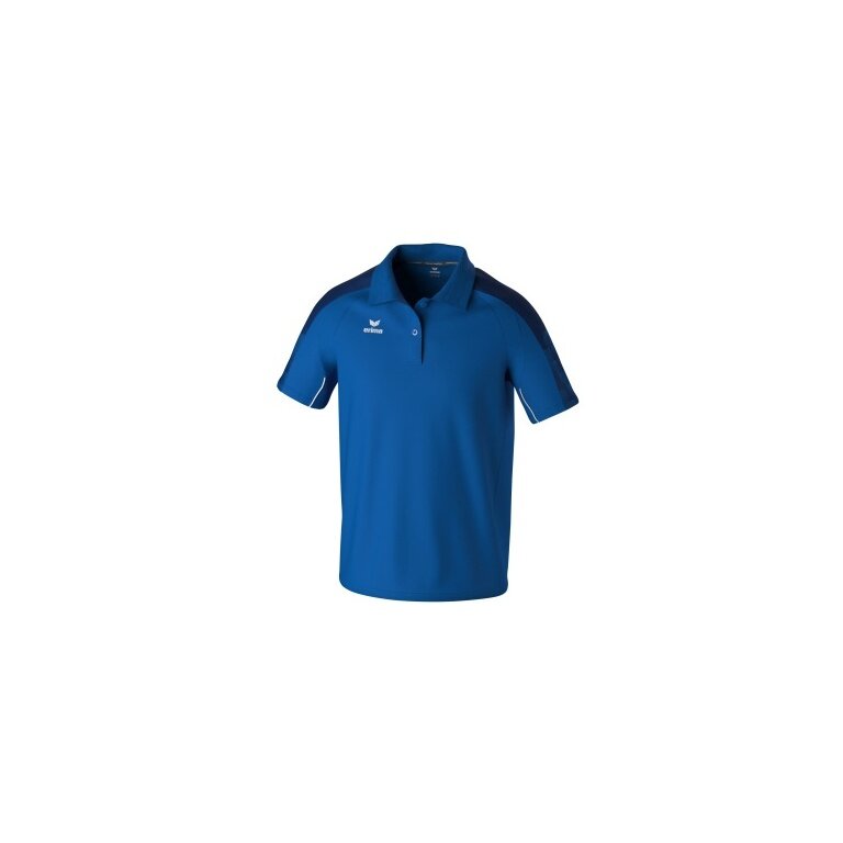 Erima Sport Polo Evo Star (100% recycled Polyester) royal blue/navy blue Men's