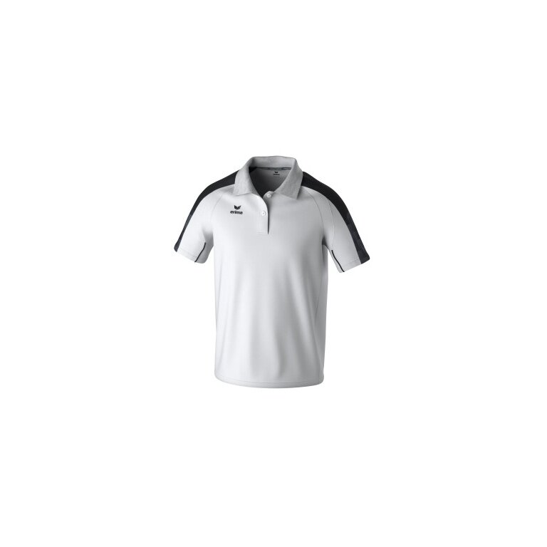 Erima Sport Polo Evo Star (100% recycled Polyester) white/black Men's