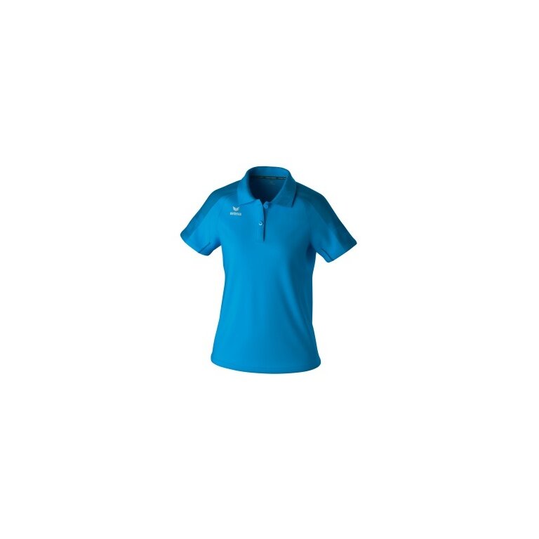 Erima Sport Polo Evo Star (100% recycled Polyester) curacao blue Ladies