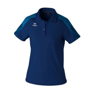 Erima Sport Polo Evo Star (100% recycled Polyester) navy blue/blue Ladies