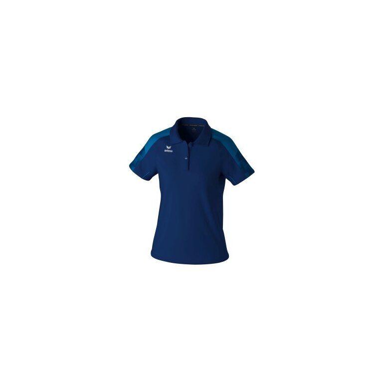 Erima Sport Polo Evo Star (100% recycled Polyester) navy blue/blue Ladies