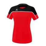 Erima Sport-Shirt Change (100% rec. Polyester, lightweight, quick-drying) red/black Women