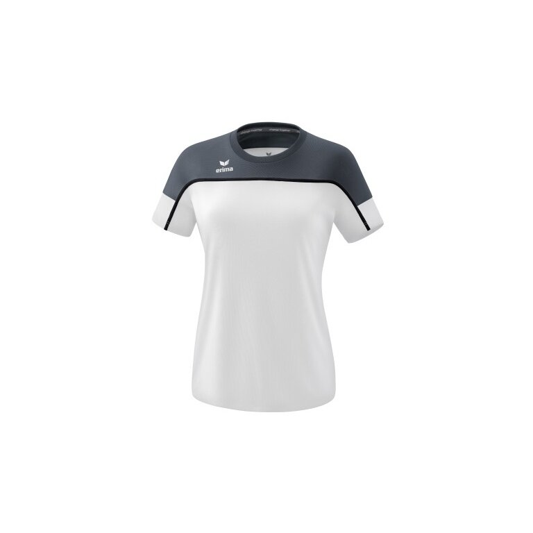 Erima Sport-Shirt Change (100% recycled Polyester, light, quick-drying) white/dark grey Women
