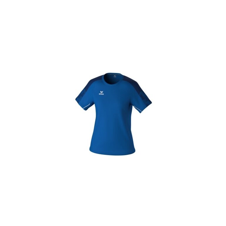 Erima Sport Shirt Evo Star (100% recycled polyester, lightweight) royal blue/navy blue Ladies