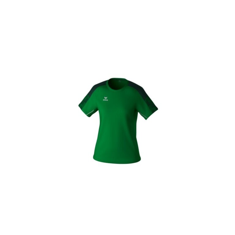 Erima Sport Shirt Evo Star (100% recycled polyester, lightweight) emerald green/pine Ladies