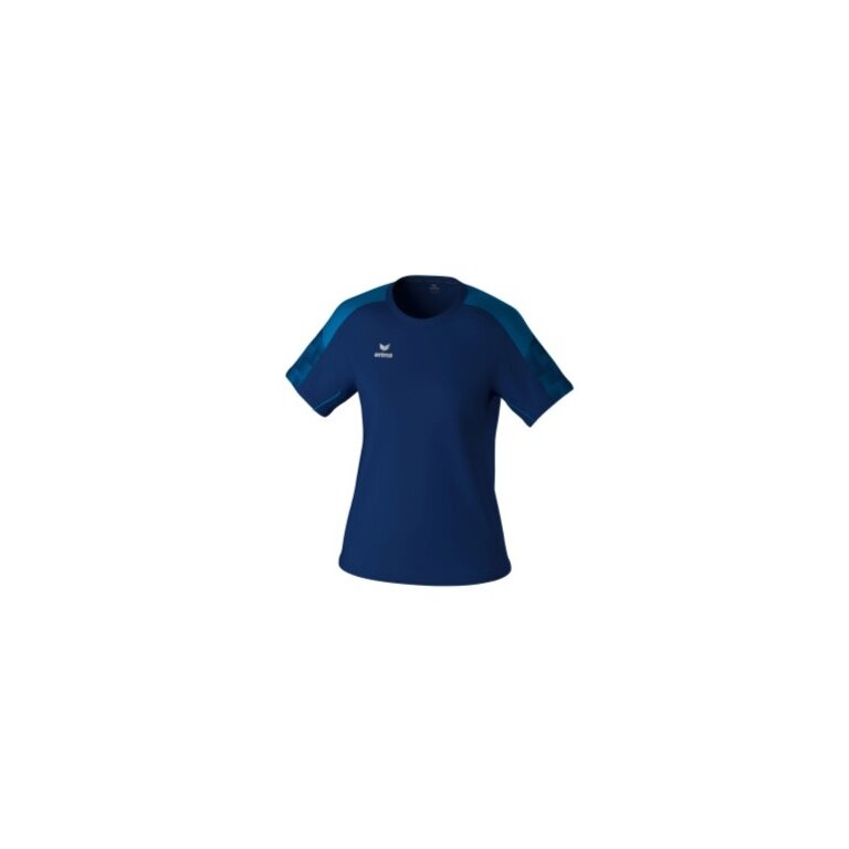 Erima Sport Shirt Evo Star (100% recycled polyester, lightweight) navy blue/blue Ladies