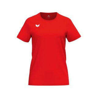 Erima Sport Shirt Intro Function (100% recycled polyester, lightweight, quick-drying) red ladies