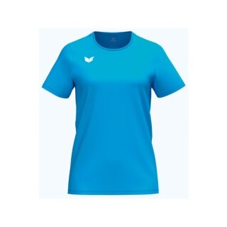Erima Sport Shirt Intro Function (100% recycled polyester, lightweight, quick-drying) curacao blue ladies