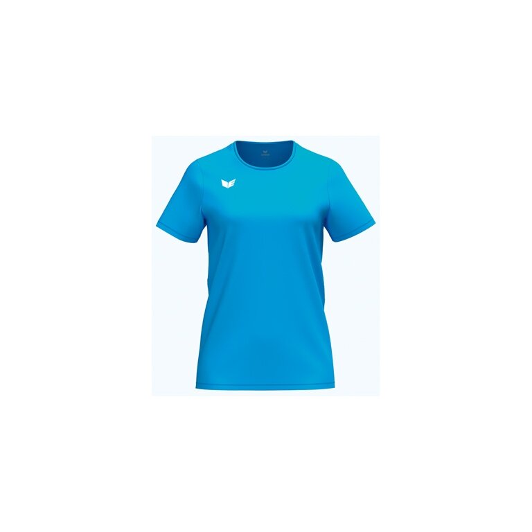Erima Sport Shirt Intro Function (100% recycled polyester, lightweight, quick-drying) curacao blue ladies