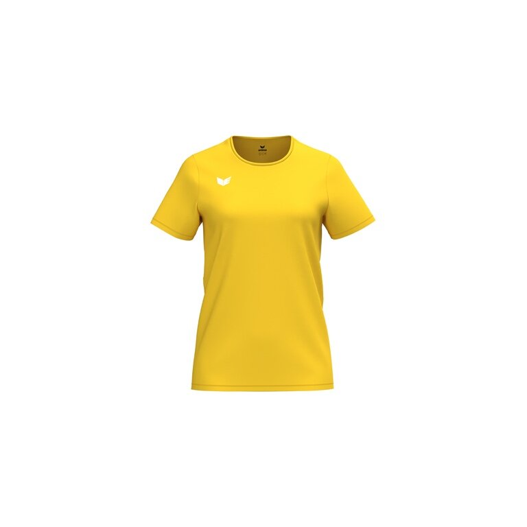 Erima Sport Shirt Intro Function (100% recycled polyester, lightweight, quick-drying) yellow ladies