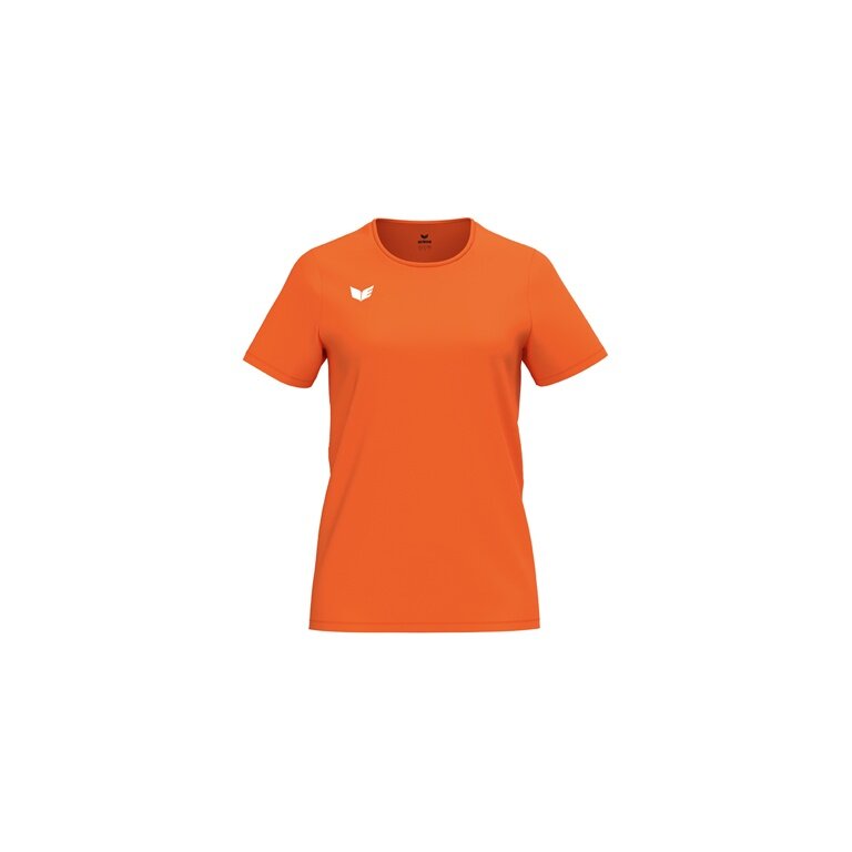 Erima Sport Shirt Intro Function (100% recycled Polyester, lightweight, quick-drying) orange ladies