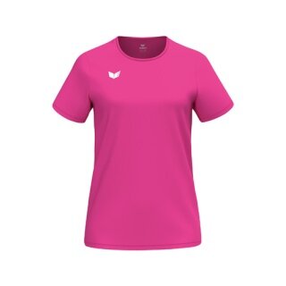 Erima Sport Shirt Intro Function (100% recycled polyester, lightweight, quick-drying) pink ladies