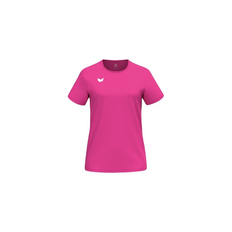 Erima Sport Shirt Intro Function (100% recycled polyester, lightweight, quick-drying) pink ladies