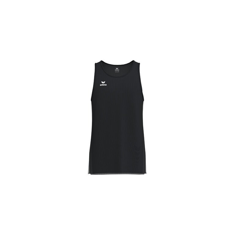 Erima Sport Tank Top T&F Wings Singlet (lightweight, quick-drying) black/white men's