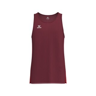 Erima Sport Tank Top T&F Wings Singlet (lightweight, quick-drying) burgundy men's
