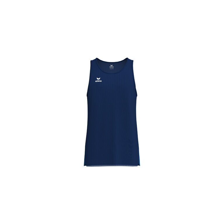Erima Sport Tank Top T&F Wings Singlet (lightweight, quick-drying) navy blue men's