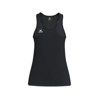 Erima Sport Tank Top T&F Wings Singlet (lightweight, quick-drying) black/white ladies