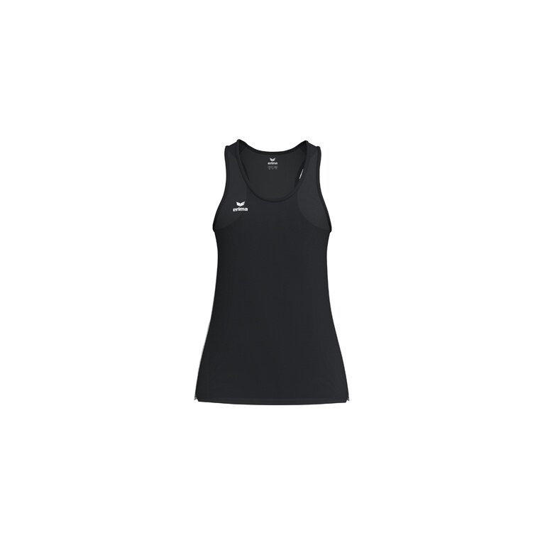 Erima Sport Tank Top T&F Wings Singlet (lightweight, quick-drying) black/white ladies