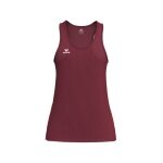 Erima Sport Tank Top T&F Wings Singlet (lightweight, quick-drying) burgundy ladies
