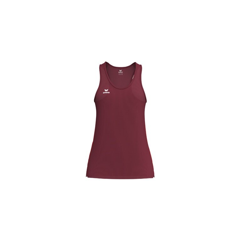 Erima Sport Tank Top T&F Wings Singlet (lightweight, quick-drying) burgundy ladies