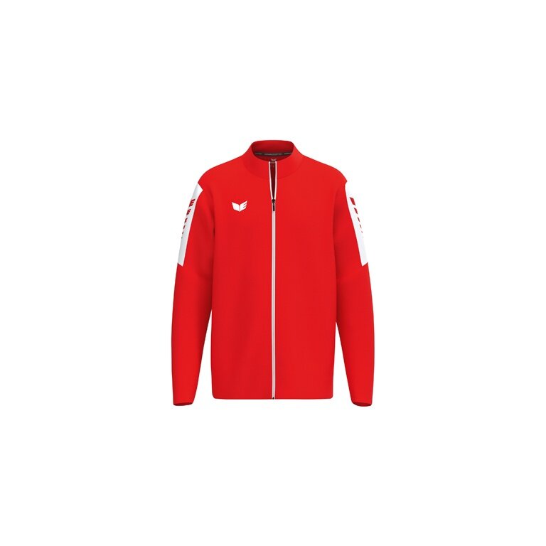 Erima Sport Training Jacket Intro (durable, with zip pockets) red men's