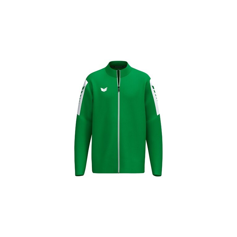 Erima Sport Training Jacket Intro (durable, with zip pockets) emerald green boys