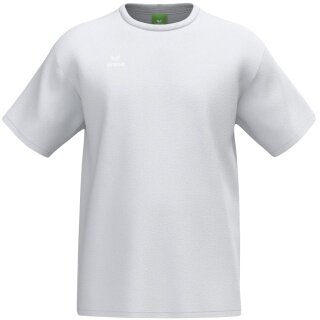 Erima Sport T-shirt CMPT (100% cotton, high wearing comfort) white men's