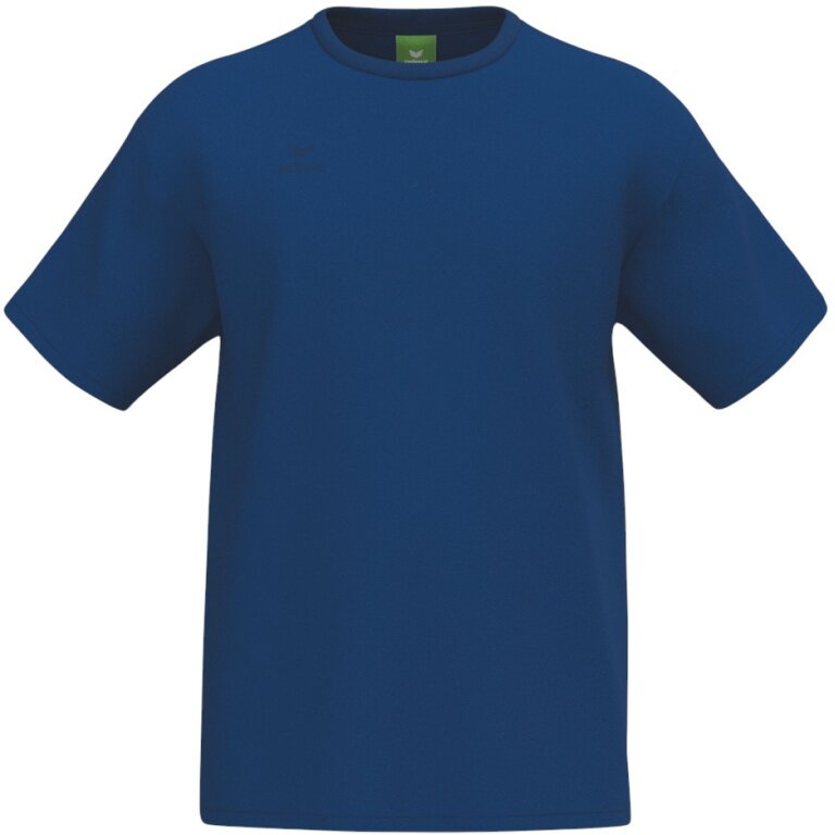 Erima Sport T-shirt CMPT (100% cotton, high wearing comfort) navy blue men's