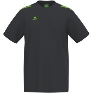 Erima Sport T-shirt CMPT 3 Wings (mixed fabric, quick-drying) black/green men's