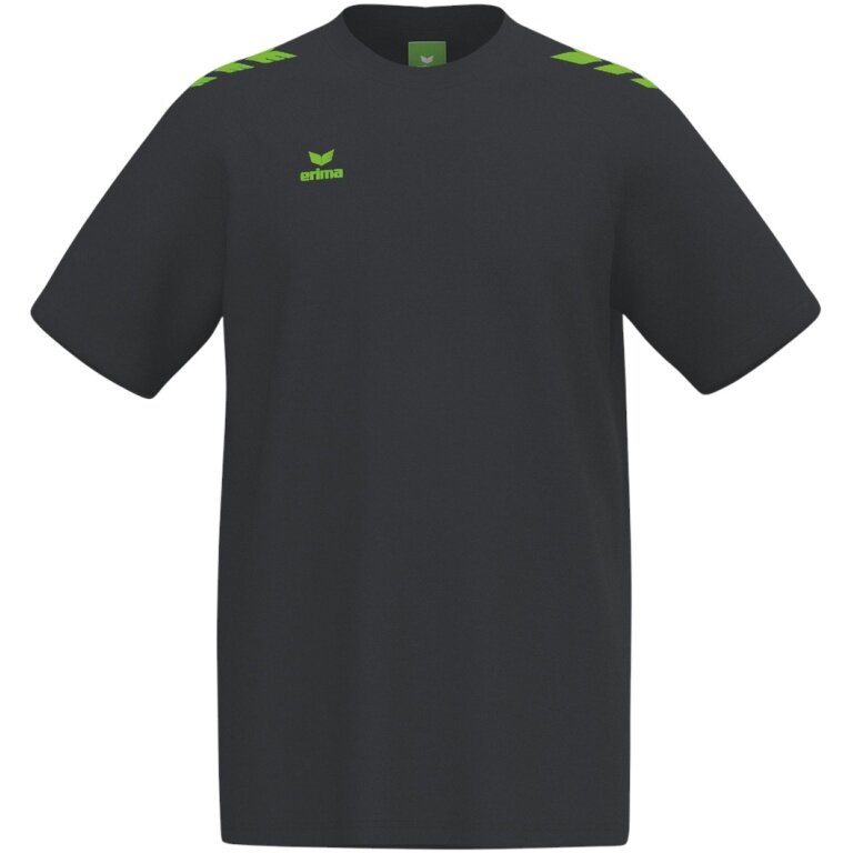 Erima Sport T-shirt CMPT 3 Wings (mixed fabric, quick-drying) black/green men's