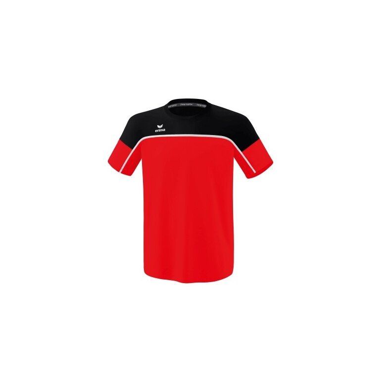 Erima Sport T-shirt Change (100% recycled Polyester, light, quick-drying) red/black Boys