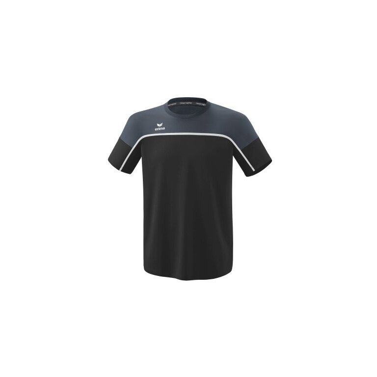 Erima Sport T-shirt Change (100% recycled Polyester, lightweight, quick-drying) black/grey Boys