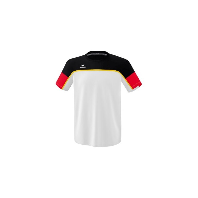 Erima Sport T-shirt Change (100% recycled Polyester, light, quick-drying) white/black/red Boys