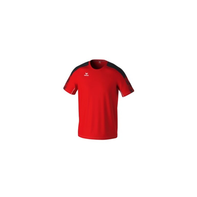 Erima Sport T-shirt Evo Star (100% recycled polyester, lightweight) red/black Men
