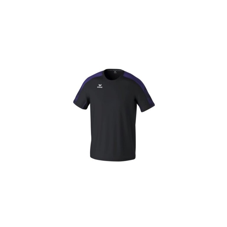 Erima Sport T-shirt Evo Star (100% recycled polyester, lightweight) black/purple Men