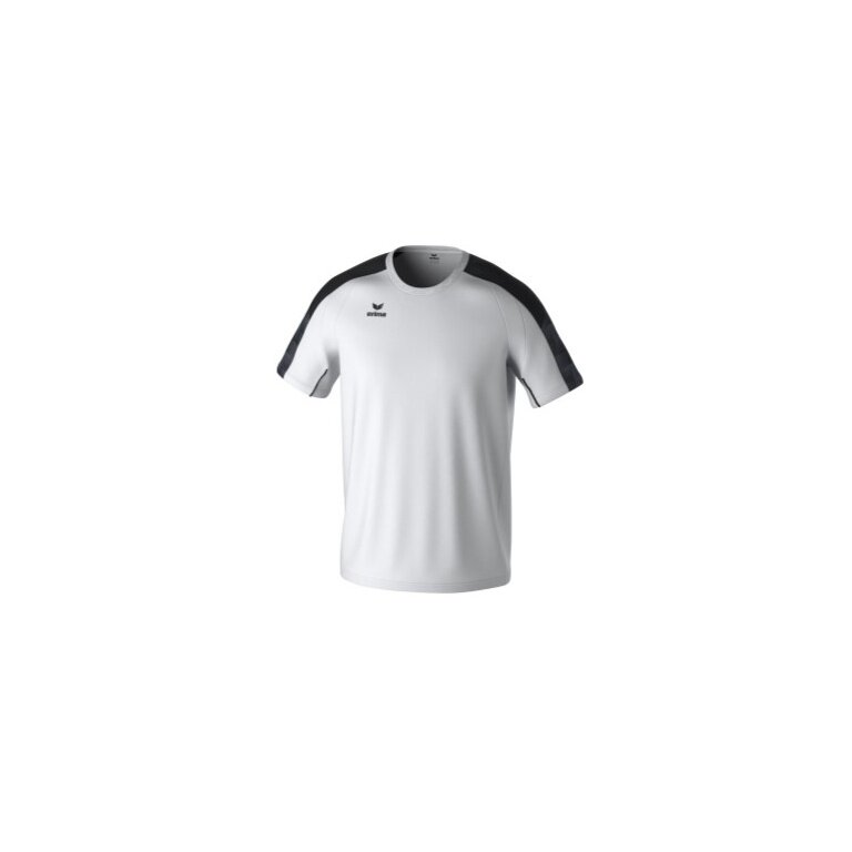 Erima Sport T-shirt Evo Star (100% recycled Polyester, lightweight) white/black men's