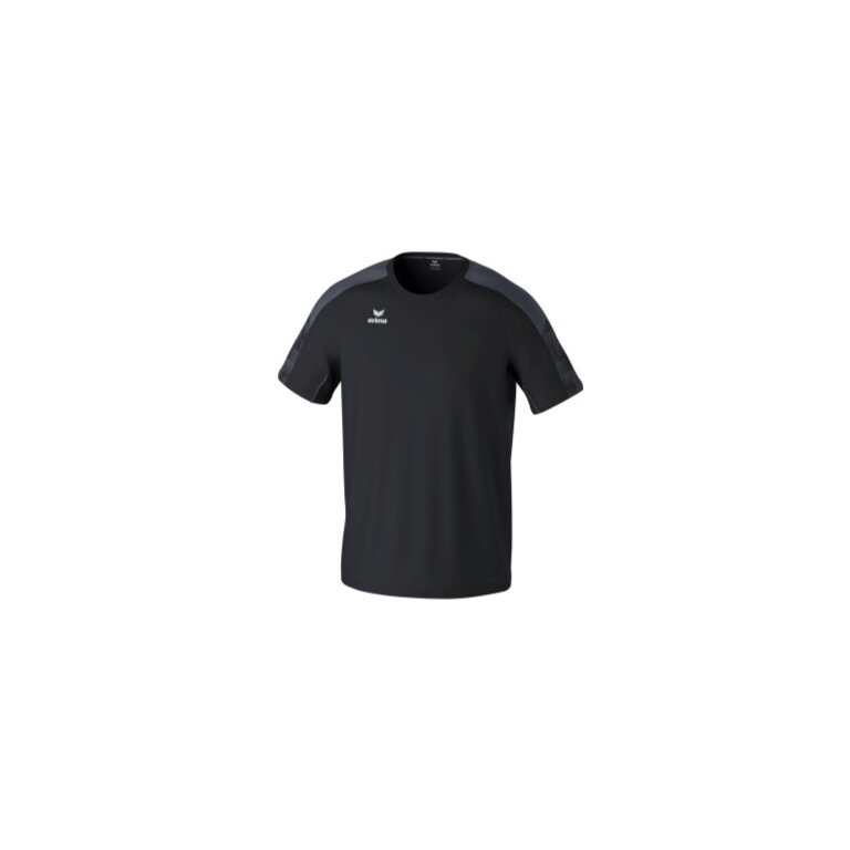 Erima Sport T-shirt Evo Star (100% recycled polyester, lightweight) black/grey Men