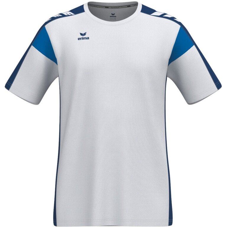 Erima Sport T-shirt Function Celebrate 125 (lightweight, quick-drying) white/navy blue men's