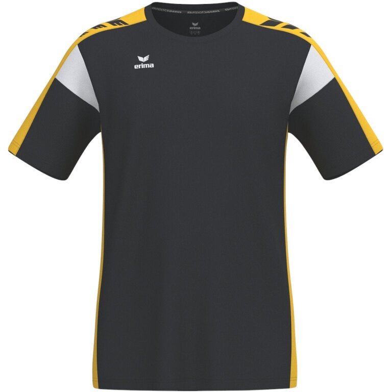 Erima Sport T-shirt Function Celebrate 125 (lightweight, quick-drying) black/yellow men's