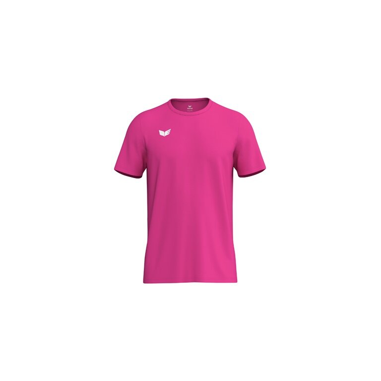 Erima Sport T-shirt Intro Function (100% recycled polyester, lightweight, quick-drying) pink men's