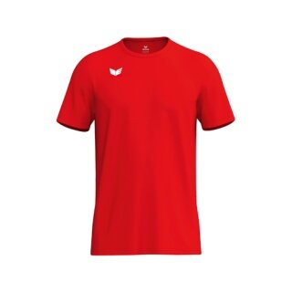 Erima Sport T-shirt Intro Function (100% recycled polyester, lightweight, quick-drying) red men's