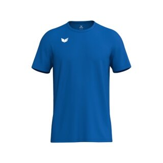 Erima Sport T-shirt Intro Function (100% recycled polyester, lightweight, quick-drying) royal blue men's