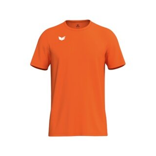 Erima Sport T-shirt Intro Function (100% recycled polyester, lightweight, quick-drying) orange men's