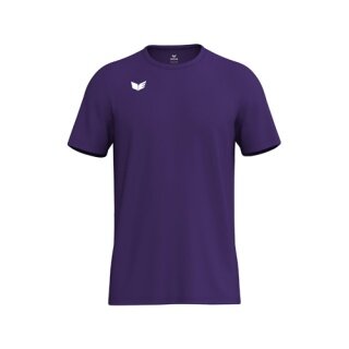 Erima Sport T-shirt Intro Function (100% recycled polyester, lightweight, quick-drying) purple men's