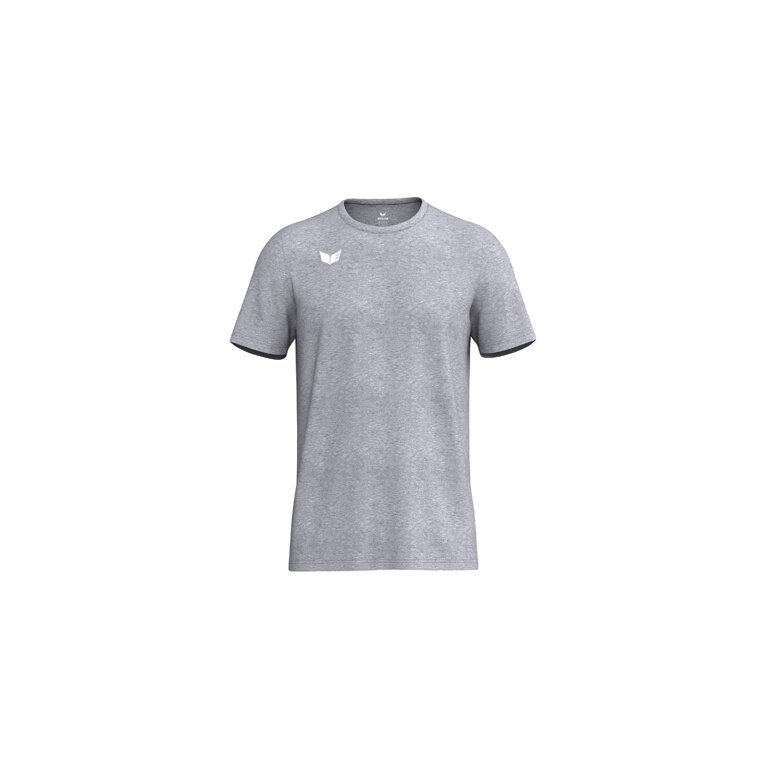 Erima Sport T-shirt Intro Function (100% recycled polyester, lightweight, quick-drying) melange grey boys