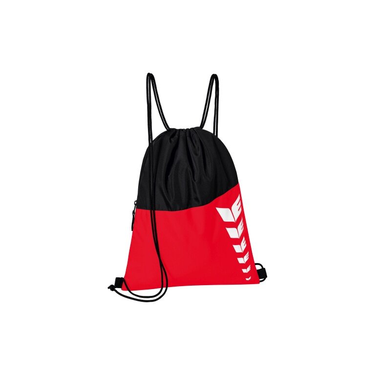 Erima Sports Bag Six Wings with Zipper - red/black