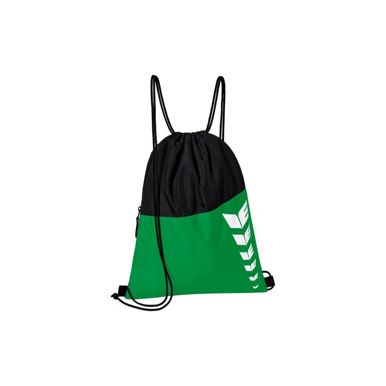 Erima Sports Bag Six Wings with Zipper - emerald green/black