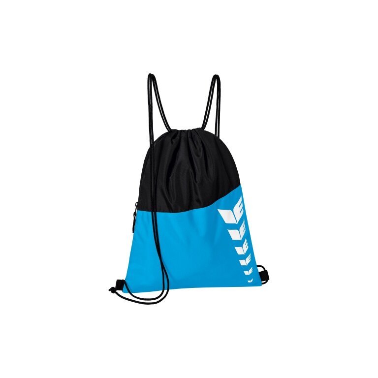 Erima Sports Bag Six Wings with Zipper - Curacao Blue/Black